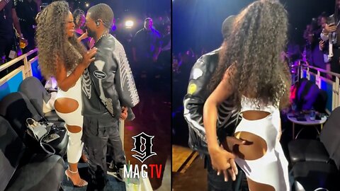 52 Year Old Kenya Moore Put The Yamz On Usher During His Las Vegas Concert! 🍑