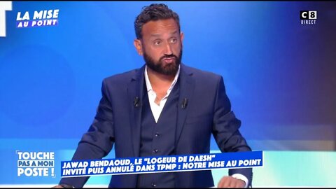 Jawad Bendaoud, le "logeur de Daesh" invité, puis annulé : la mise au point de Cyril Hanouna #tpmp