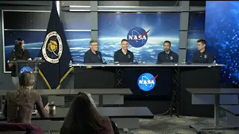 Expedition 68 NASA’s SpaceX Crew-6 Astronauts Answer Media Questions - Jan. 25, 2023