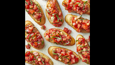 Balsamic bruschetta