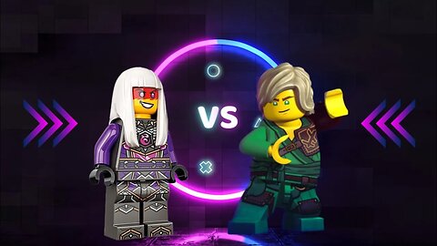 Crypto battles. 3 Season: Ninjago: Masters of Spinjitzu. 14 Episode: Lloyd Garmadon vs Harumi.