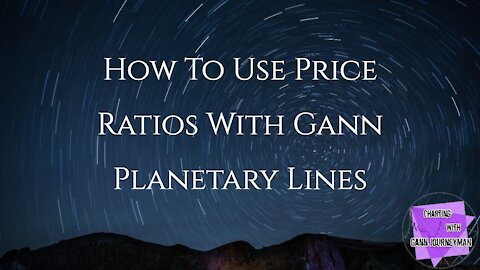 How To Use Price Ratios With Gann Planetary Lines