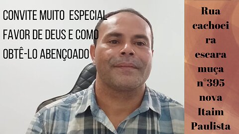 convite especial para você