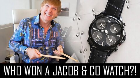 LOOK WHO WON THE JACOB & CO WATCH!!!