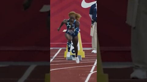 Sha‘Carri Richardson is showing incredible speed !#sprinting #trackandfield #athletics #shorts