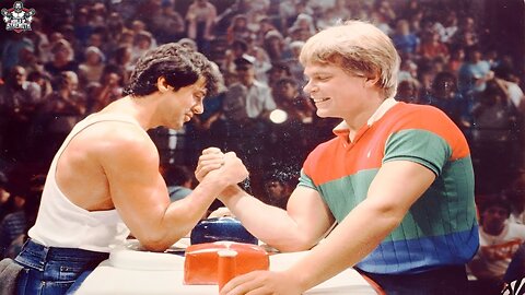 Crazy Oldschool Armwrestling Motivation