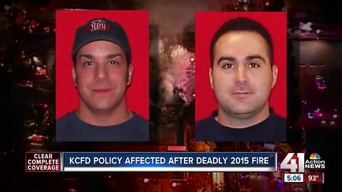 KCFD policy affected after deadly 2015 fire