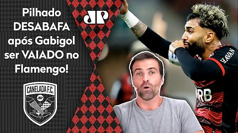 "O NEGÓCIO É O SEGUINTE: o Gabigol TEM QUE..." Pilhado DESABAFA após VAIAS no Flamengo!