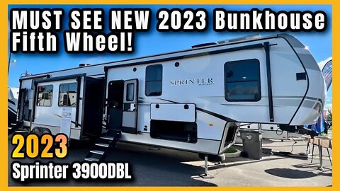 2023 Keystone Sprinter 3900DBL | A MUST SEE Bunkhouse Fifth Wheel with 2 Full Baths