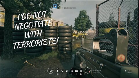 I DO NOT NEGOTIATE WITH TERRORISTS!!! RAINBOW SIX SIEGE 4K 60FPS