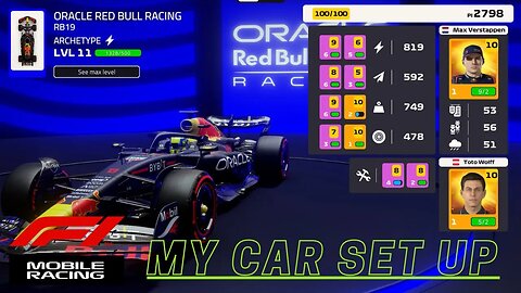 My Car Set Up | F1 MOBILE RACING 2023