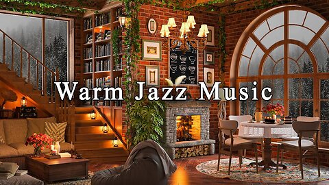 A Rainy Day with Jazz Music for Study ☕ Cozy Coffee Shop Ambience - Relaxing Jazz Instrumental Music