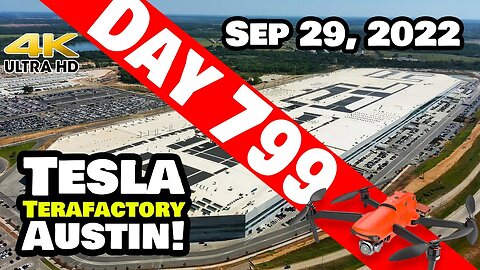 AMAZING DAY AT GIGA TEXAS! -Tesla Gigafactory Austin 4K Day 799 - 9/29/22 - Tesla Terafactory Texas