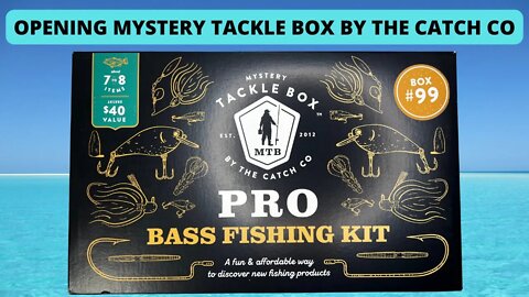 Opening Mystery Tackle Box By The Catch Co