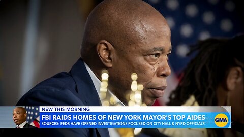 NYC Mayor's Staff Raided by FBI