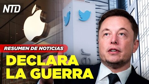 Elon Musk declara guerra a Apple; Blinken y Pompeo expresan apoyo | NTD Noticias