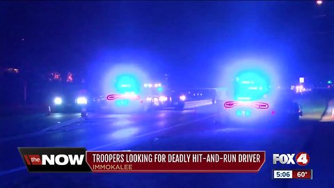 FHP: Hit and run driver kills Immokalee woman