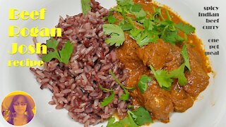 Beef Rogan Josh Recipe | Spicy Indian Beef Curry | EASY PRESSURE COOKER RECIPES