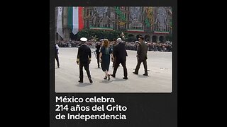 México conmemora el día de la Independencia con un Desfile Cívico Militar