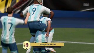 Fifa21 FUT Squad Battles - Giorgio Chiellini sends in a curler