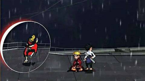 Naruto Sennin & Sasuke Cursed Mark 5 Vs Sanji Raid Suit - Anime Mugen