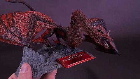 McFarlane Dragons House of the Dragon Wave 1 Caraxes Statue @TheReviewSpot