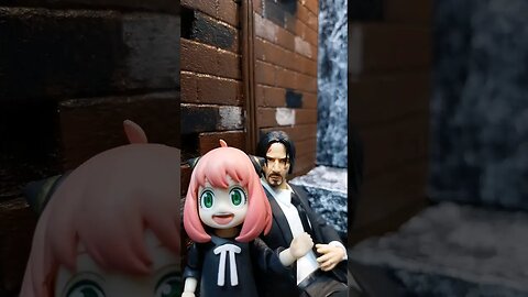 [Spy x Family] ft [John Wick] Meeting Anya Forger - Stop Motion - Anime - Music