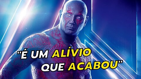 GUARDIÕES DA GALÁXIA: ADEUS A DRAX? DAVE BAUTISTA DE SAÍDA DA MARVEL???