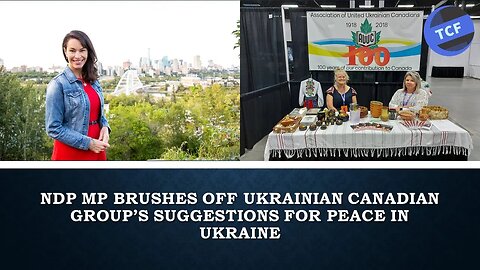 NDP MP brushes off Ukrainian Canadian group’s suggestions for peace in Ukraine