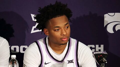 Kansas State Basketball | Carter, Kaluma & Perry Press Conference | K-State 72, Villanova 71 (OT)