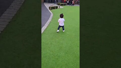 Cute 😍 baby starts walking. #viral #cute #shorts #srk