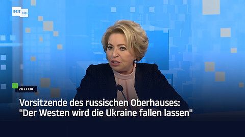 Unterstützung nach Art des Westens: Ukraine im Stich lassen und die Flucht ergreifen