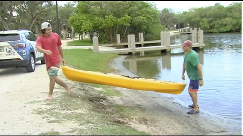 Families along Treasure Coast soak up sunshine ahead of Hurricane Dorian