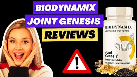 🟢 JOINT GENESIS REVIEWS - BUY JOINT GENENIS - BIODYNAMIX