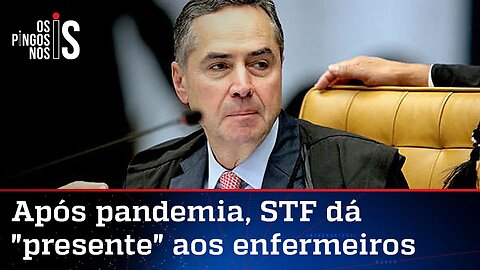 STF forma maioria para acompanhar Barroso e suspender piso da enfermagem