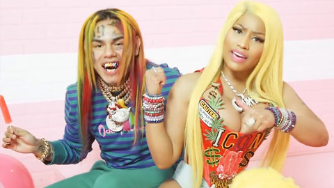 Nicki Minaj’s Dressing Room HIT With A Bullet During Tekashi69 Music Video Shoot