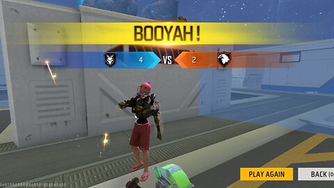 Booyah one more time in free fire game||clash squde match kills oopp,🤫😱😱