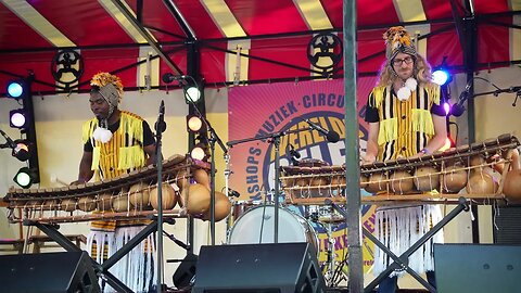 Youssouf Keita & Emilio Saura Jiménez Balafon Duo, traditionele muziek van Burkina Faso