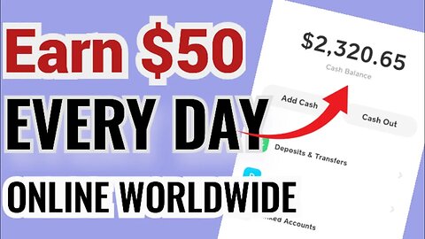 How to earn $50 per day online (make money online)