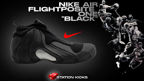 THE NIKE AIR FLIGHTPOSITE ONE “BLACK” RETURNS SPRING 2025🔥 | STATION KICKS