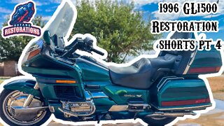 1996 Gl1500 Goldwing Restoration Shorts Pt 4, Rebuilding The Caburetor