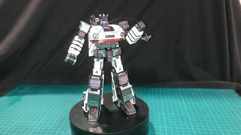 Mu Model G1 Jazz Part 3: The Torso and Final Assembly