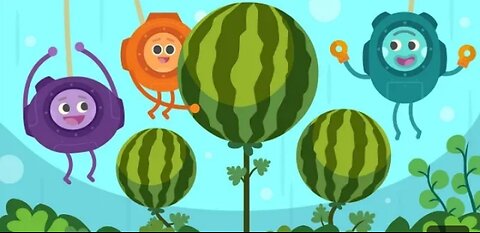 Underwater Watermelon Salad | Cartoon For Kids | The Bumble Nums