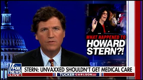 Tucker: Did COVID Break Howard Stern?