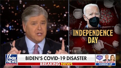 Hannity: 1 million new COVID cases and no answers from the Biden administration