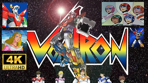 Voltron Intro (1984) (AI Upscaled 4k)