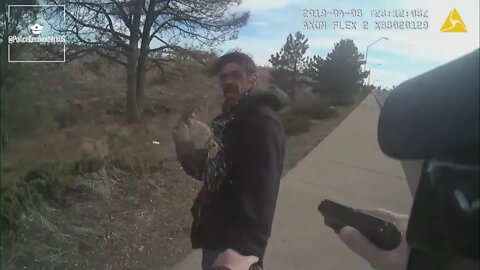 AZ Police | Flagstaff - Suspect Pepper Sprays Officer, Officer Fires Back | 04/08/2019