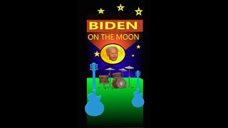 Biden On The Moon By Gene Petty #Shorts