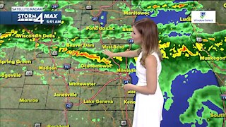 Widespread showers and thunderstorms Saturday