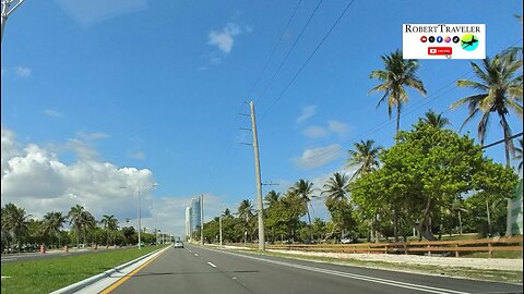 driving 🚗from #miami#miamibeach to #sunnyisles #A1A #fortlauderdale #I95 #US1 #hollywood